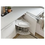 SÄLJAN Worktop, light grey mineral effect/laminate, 186x3.8 cm