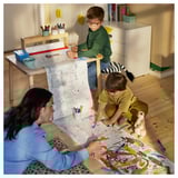 SANDLÖPARE Colouring paper roll, savannah, 10 m