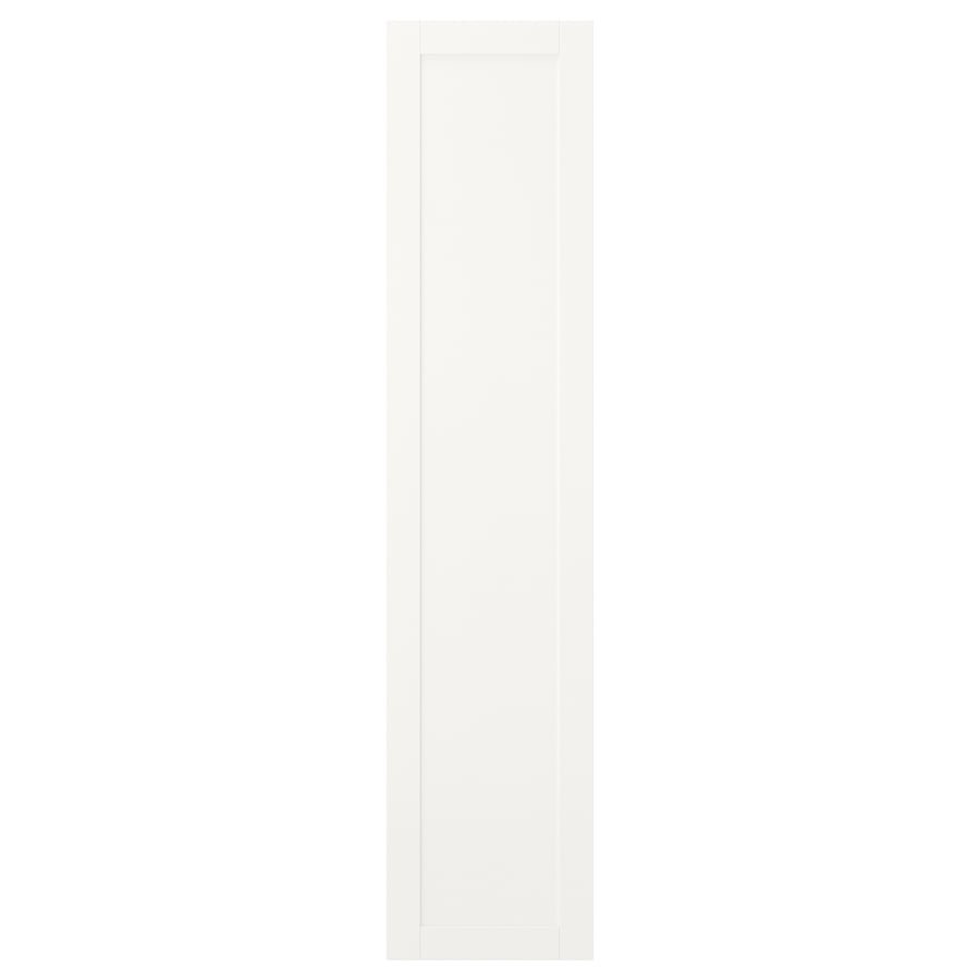 SANNIDAL door with hinges, white, 40x180 cm IKEA