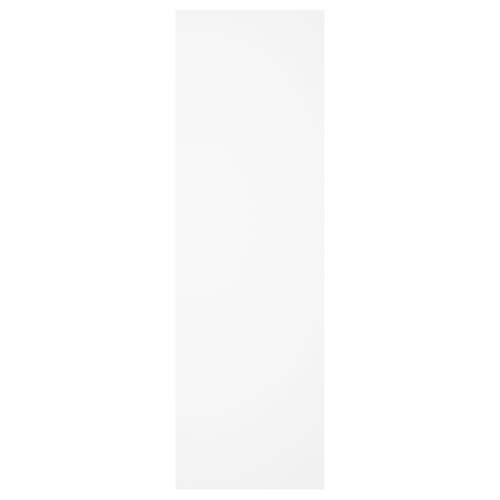 SELSVIKEN white cabinet, glossy finish, rectangular design, durable, dust-resistant.