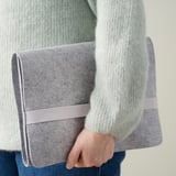 SILÄNG Storage pocket for bed, felt