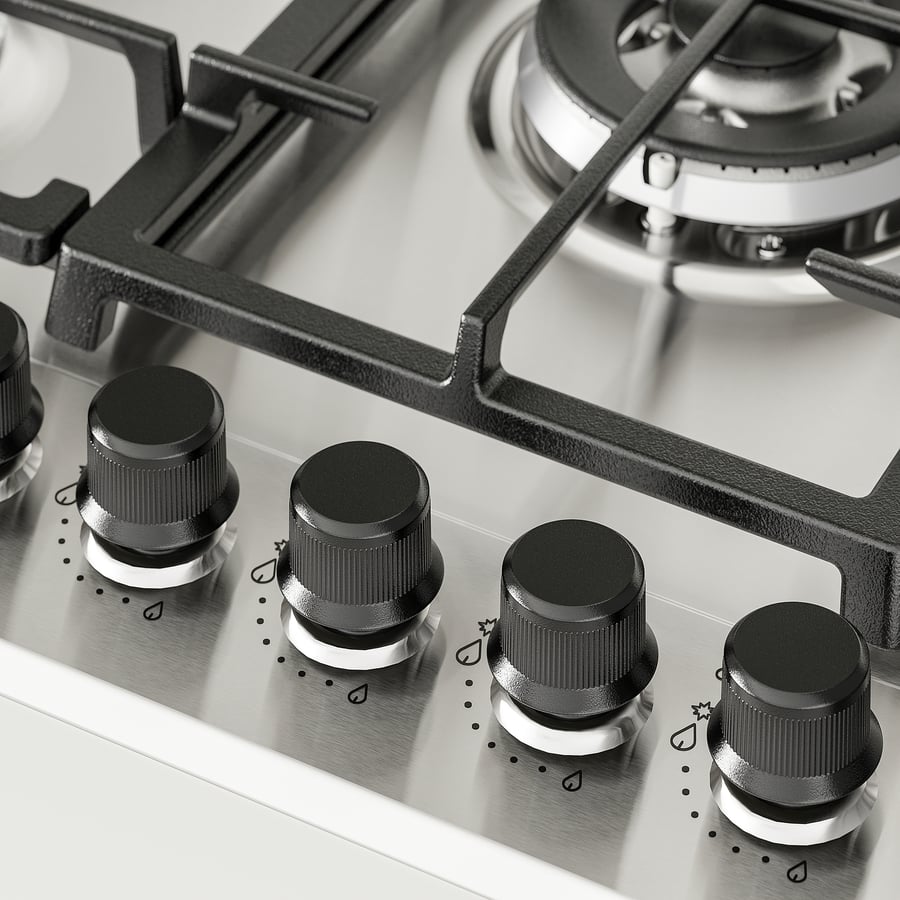 SKÅLAN Gas hob IKEA 500 stainless steel IKEA