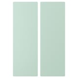 SMÅSTAD Door, light green, 30x90 cm