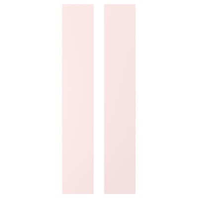 SMÅSTAD Door, pale pink, 30x180 cm