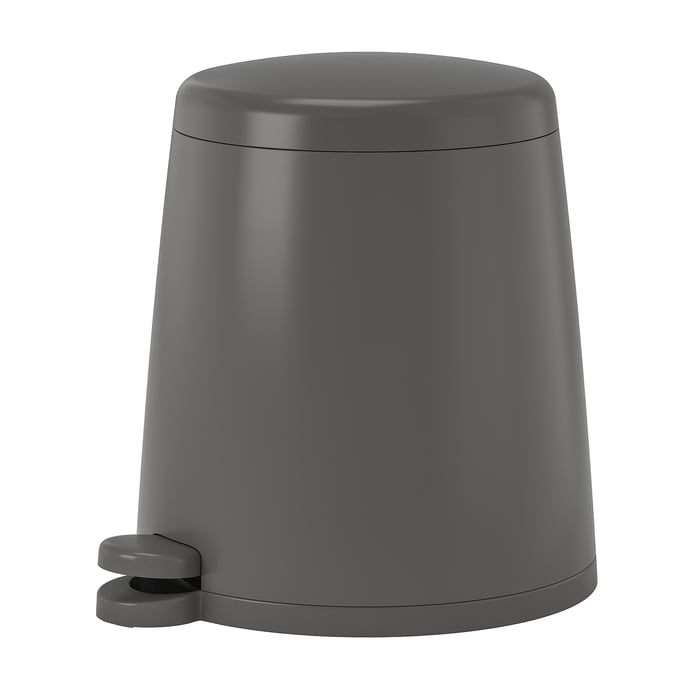 SNÄPP Pedal bin, grey, 12 l IKEA