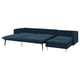 SÖDERHAMN 4-seat sofa-bed, with chaise longue/Kelinge dark blue