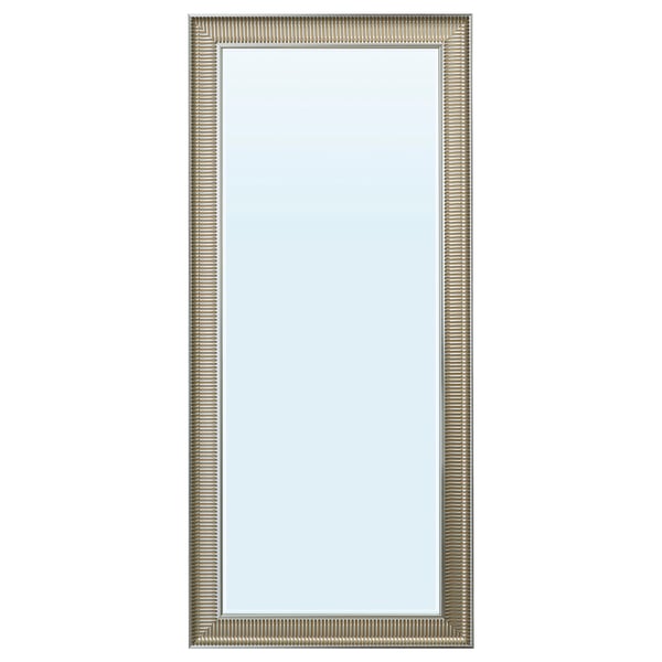 SONGE Mirror, silver-colour, 74x165 cm