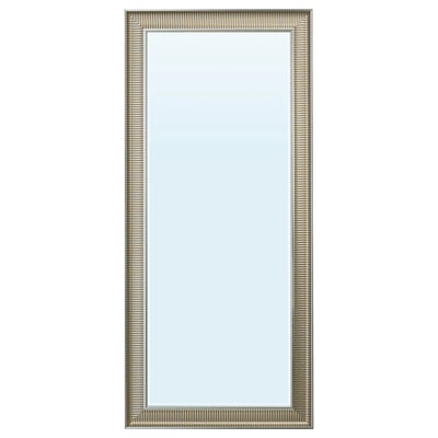 SONGE Mirror, silver-colour, 74x165 cm
