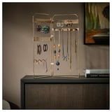 SPRIDARE Jewellery stand, stainless steel colour