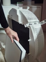 STARKVIND Air purifier/additional gas filter, white
