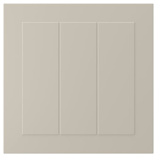 Beige rectangular framed cabinet door
