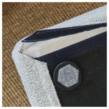 STOCKHOLM 2025 Pouffe, Djurmo grey/white