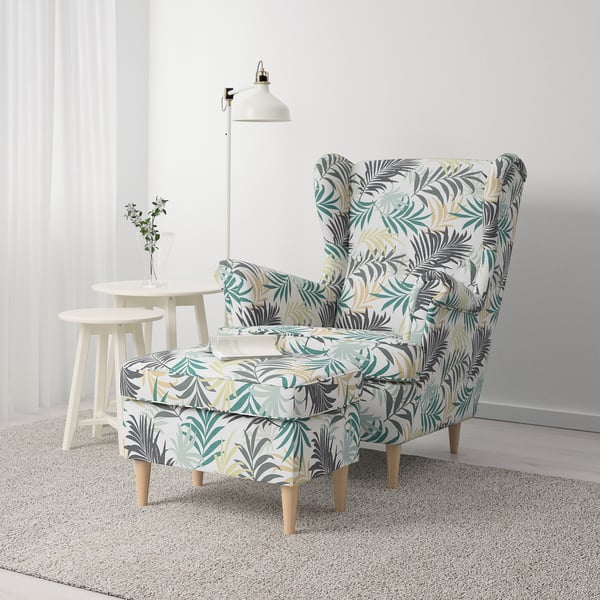 Strandmon Footstool Gillhov Multicolour Ikea