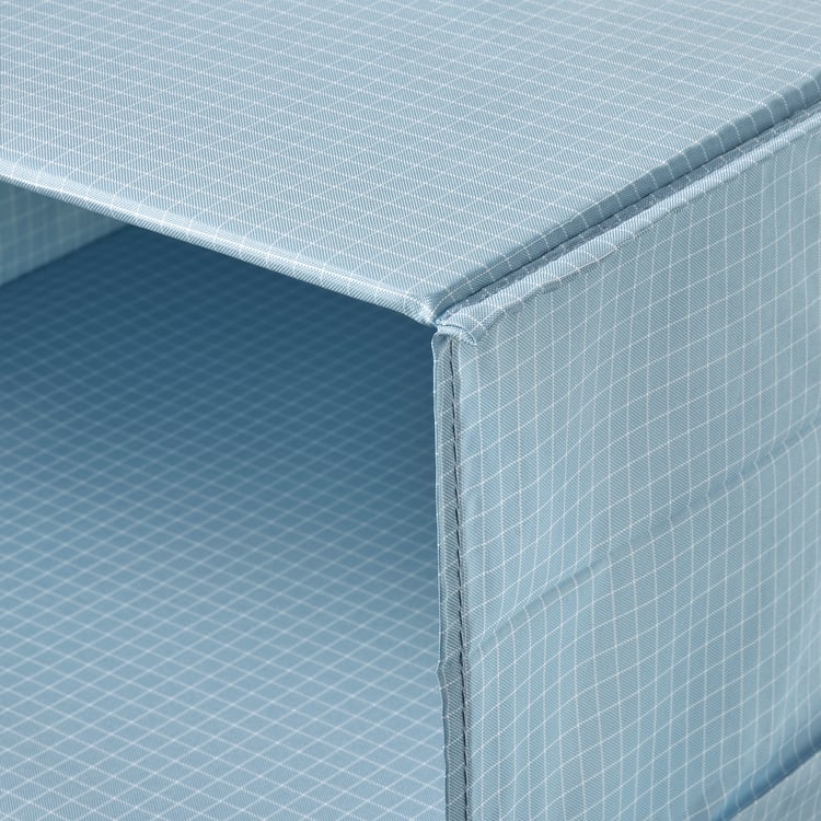 STUK تخزين مع 7 حجيرات, أزرق رمادي, 30x30x90 سم IKEA STUK تخزين مع 7 حجيرات, أزرق رمادي, 30x30x90 سم IKEA