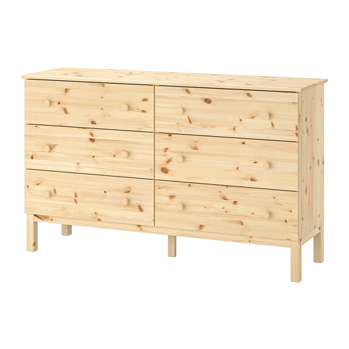 Cajonera madera pino