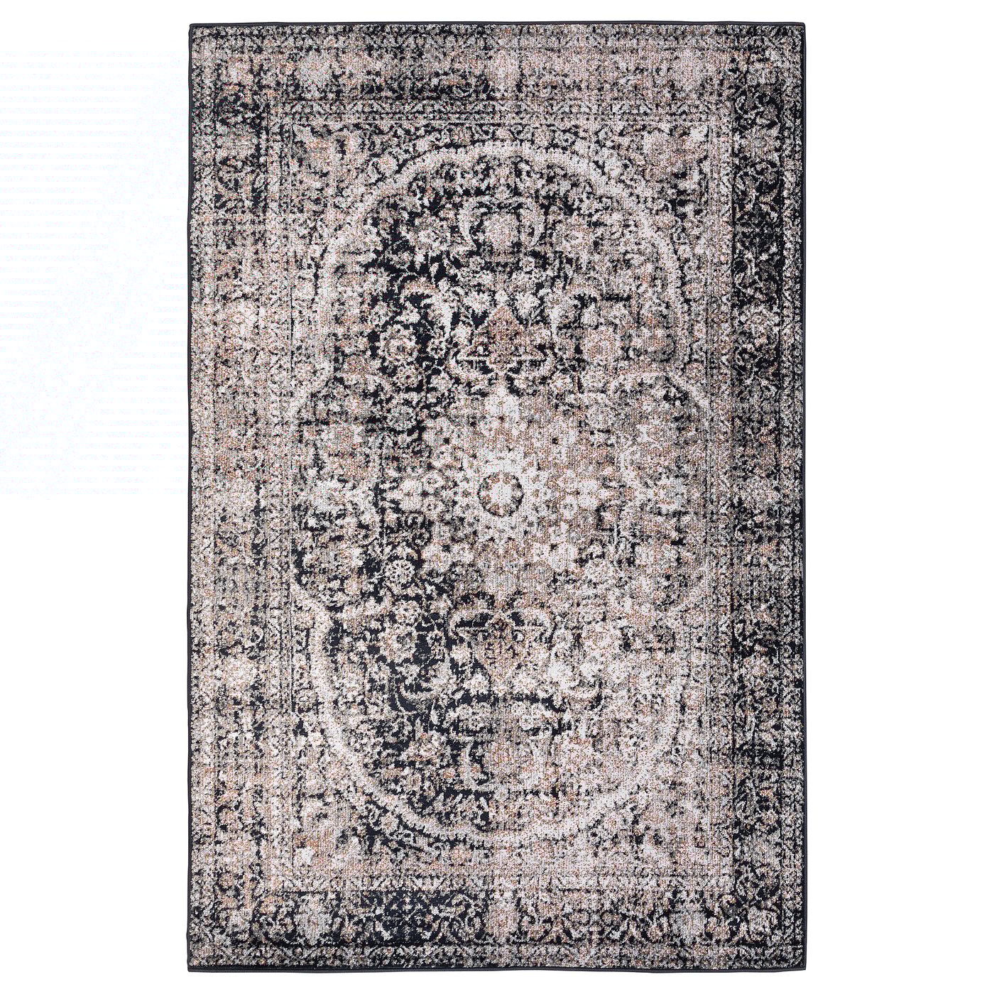 VEDBÄK rug, low pile, light grey, 170x230 cm - IKEA