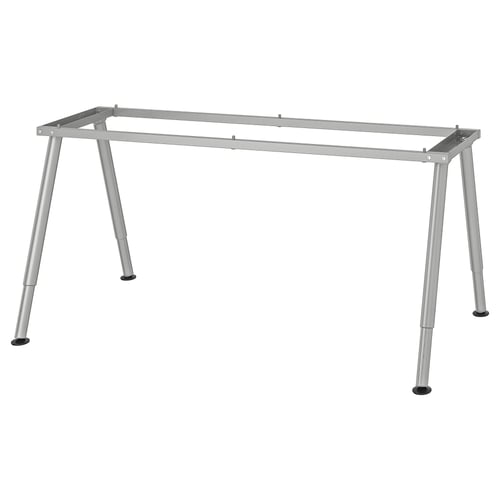 thyge هيكل سطح طاولة لون فضي 160x80 سم ikea