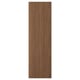 TISTORP Door, brown walnut effect, 60x200 cm
