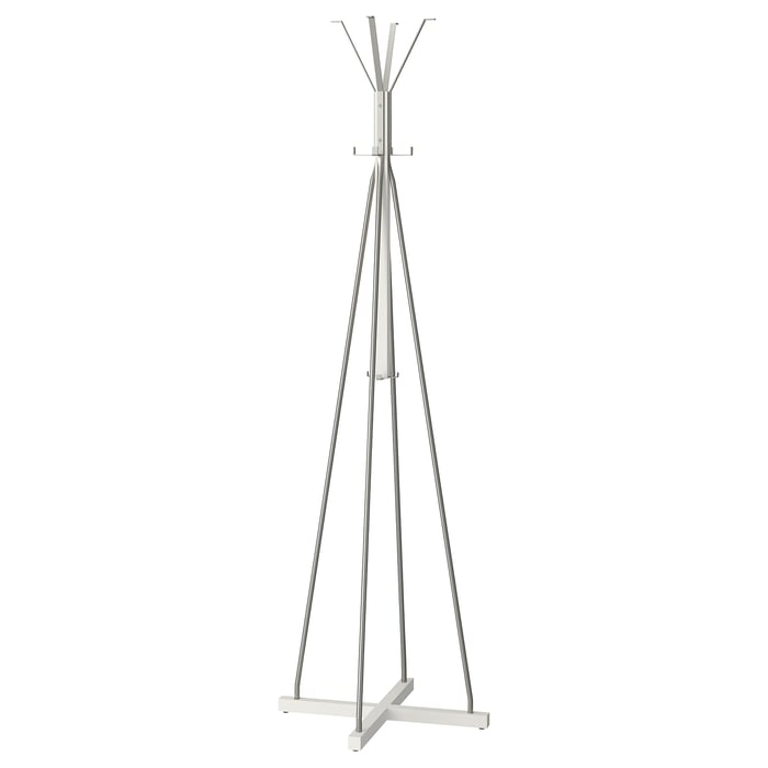 TJUSIG Hat and coat stand white IKEA