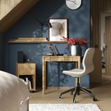 TONSTAD Desk, oak veneer, 75x60 cm