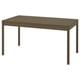 TONSTAD Table, brown stained oak veneer, 150x80 cm