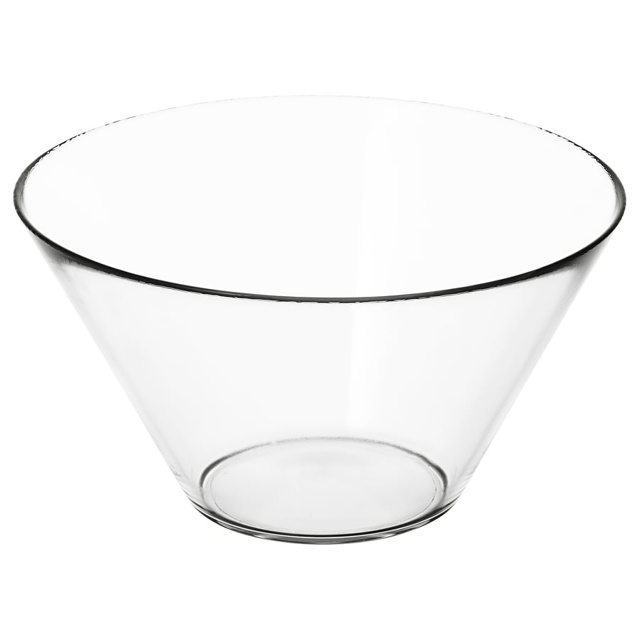 TRYGG Serving bowl clear glass IKEA