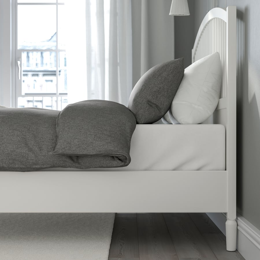 TYSSEDAL Bed Frame White 140x200 Cm IKEA tyssedal-bed-frame-white-140x200-cm-ikea