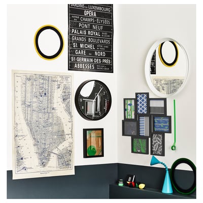 VÄXBO Collage frame for 8 photos, black, 13x18 cm
