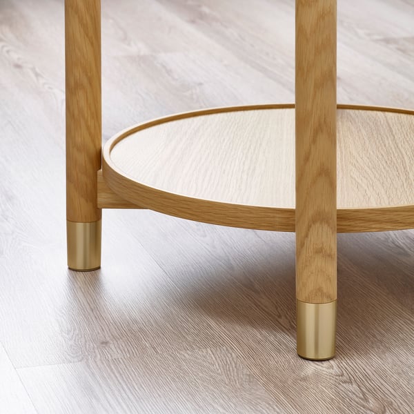 VALNÄS Side table, oak veneer