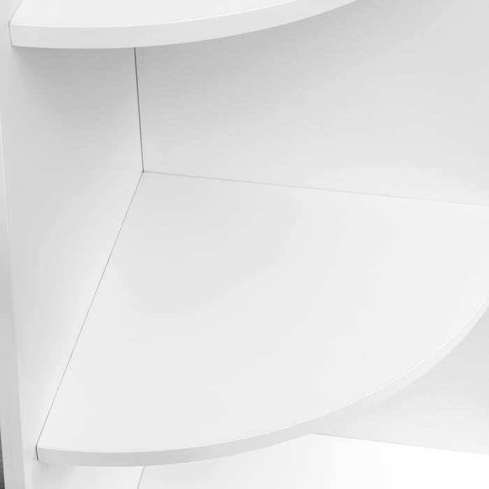 VARBY Corner shelf unit white IKEA