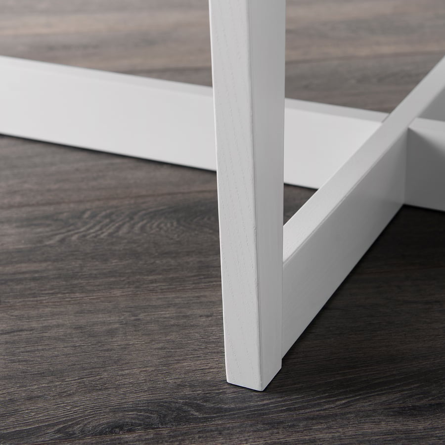 VEJMON Coffee table, white, 140x66 cm IKEA