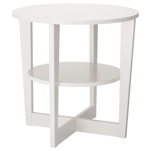 VEJMON Side table, white, 60 cm IKEA