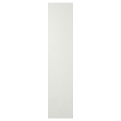 VINTERBRO Door with hinges, white, 50x229 cm