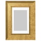 VIRSERUM Frame, gold-colour, 10x15 cm