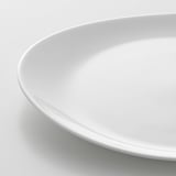 VITBLECKA Plate, white, 30 cm