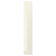 VOXTORP Cover panel, high-gloss light beige, 39x240 cm