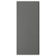 VOXTORP Door, dark grey vertical handle, 60x140 cm