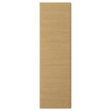 VOXTORP Door, oak effect vertical handle, 60x200 cm