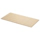 ÅLSKEN bamboo countertop, natural wood grain, rectangular shape.
