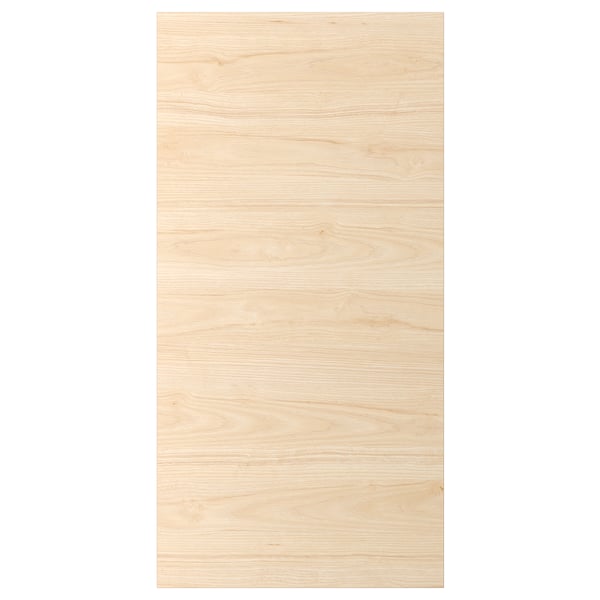 ASKERSUND light ash wood effect door panel with melamine finish by IKEA.