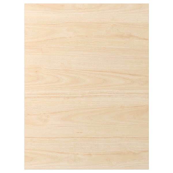 ASKERSUND light ash wooden panel, smooth with grain texture.