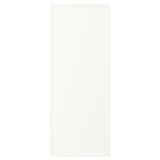 ASPUDDEN, white cabinet, rectangular, smooth finish, made of particleboard and fiberboard.