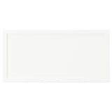 An ASPUDDEN drawer: white, rectangular, made of particleboard and fiberboard with plastic edging, designed for storage.
