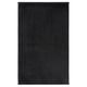BACKMÅRA mat: black, soft, recycled polyester, rectangular, plain.