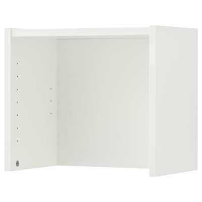 BILLY white wall shelf unit, minimalist design, sturdy particleboard, adjustable shelves.