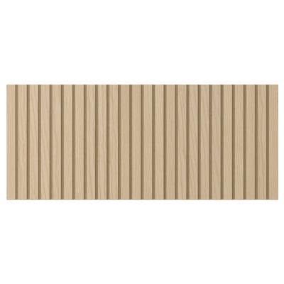 BJÖRKÖVIKEN Drawer front, ash veneer, 60x26 cm