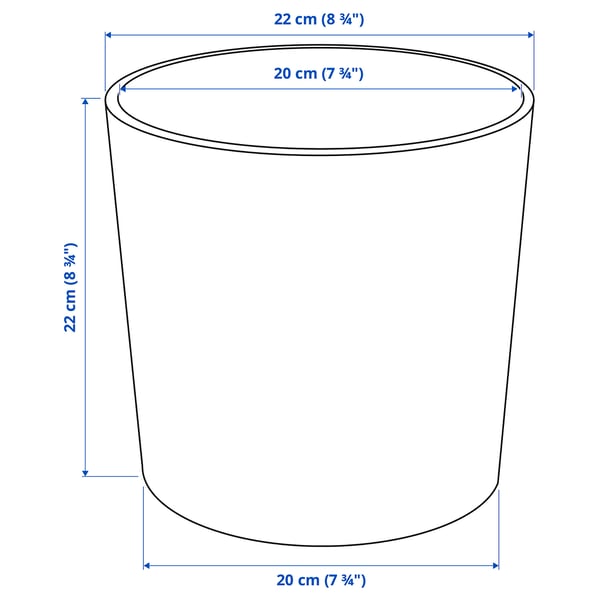 Illustration with measurements for the product: BOYSENBÄR.