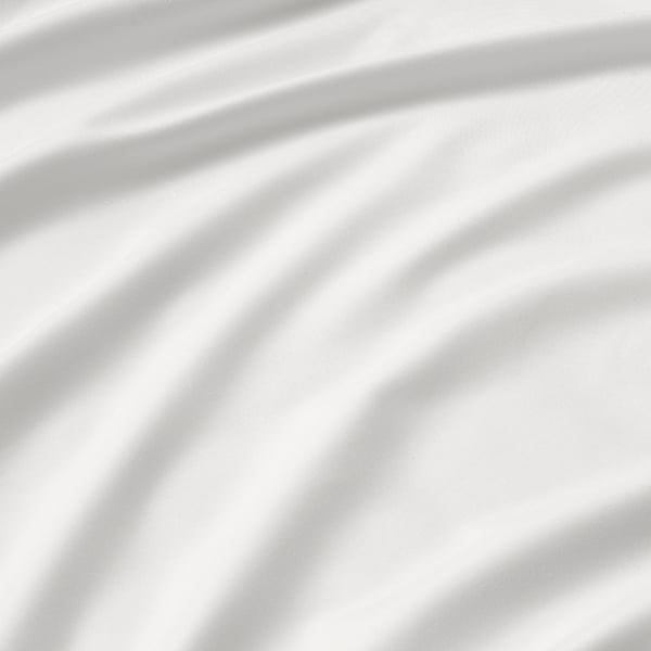 White bed sheet, smooth & textured, high quality fabric