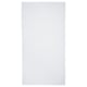 White rectangular cotton fabric, plain design, ideal for sewing projects.