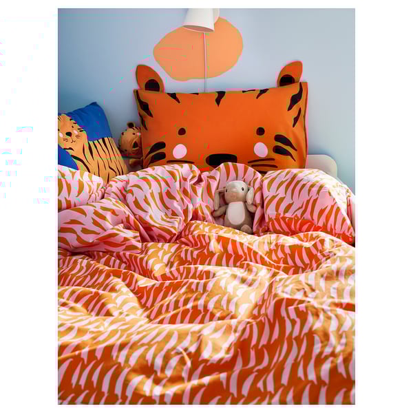 DVÄRGHARE Soft toy, bunny/beige, 21 cm